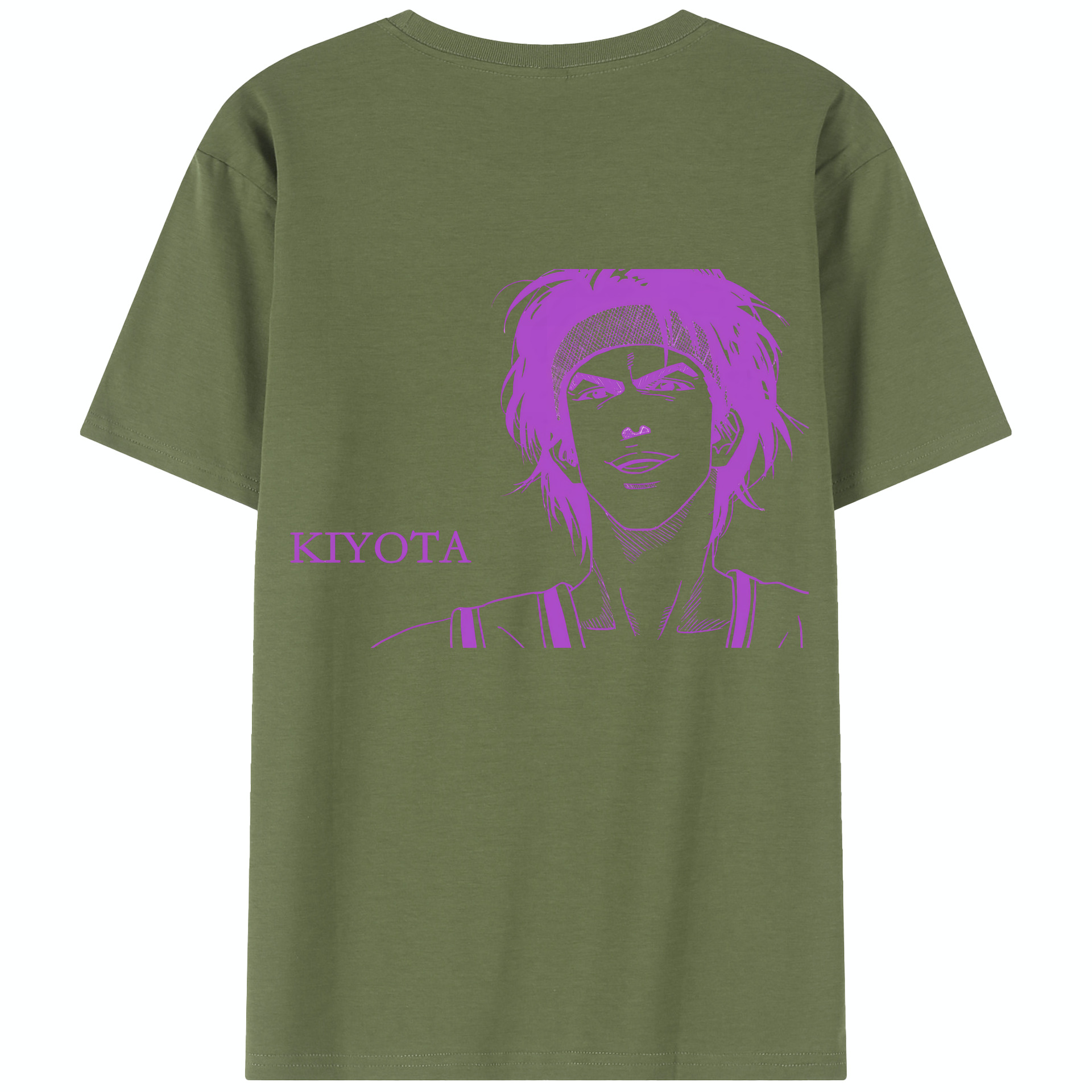 SLAM DUNK／スラムダンク 綿100％半袖Tシャツ（背面プリント）